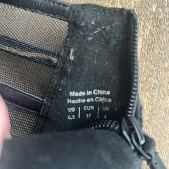 Aldo Stiletto Mesh Ankle Booties Size 6.5 - Picture 11 of 13